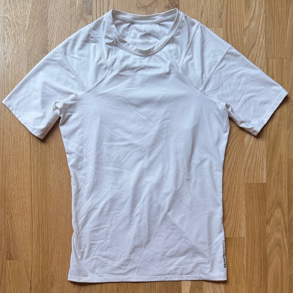 Tommie Copper White Compression Short Sleeve Athletic Shirt